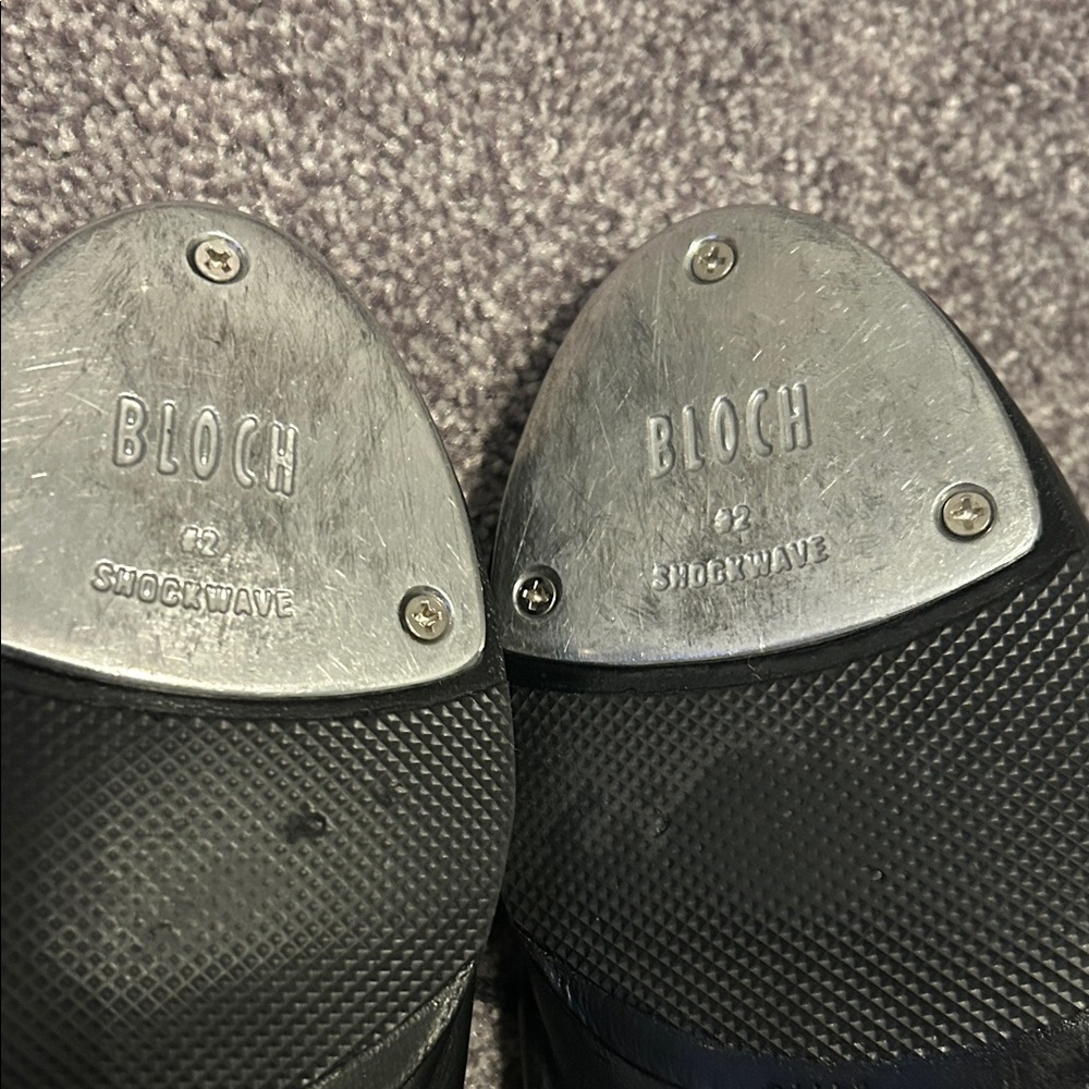 Bloch Black Tap Dance Shoes - Picture 2 of 3